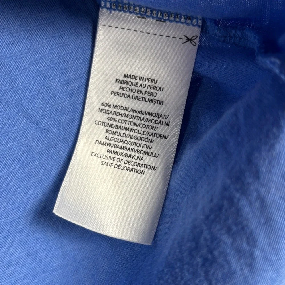 Polo Golf Ralph Lauren Short Sleeve Pocket Polo Shirt XL Blue Marlin Logo Cotton